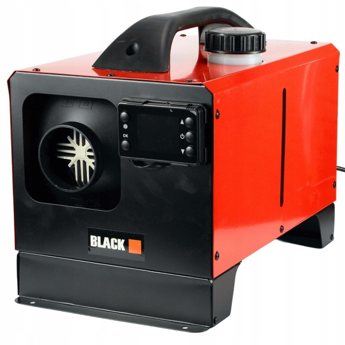 Încălzitor Staționar Diesel (Siroco) webasto 6kW BLACK, 12V / 230V, Afișaj LCD și Telecomandă [2]