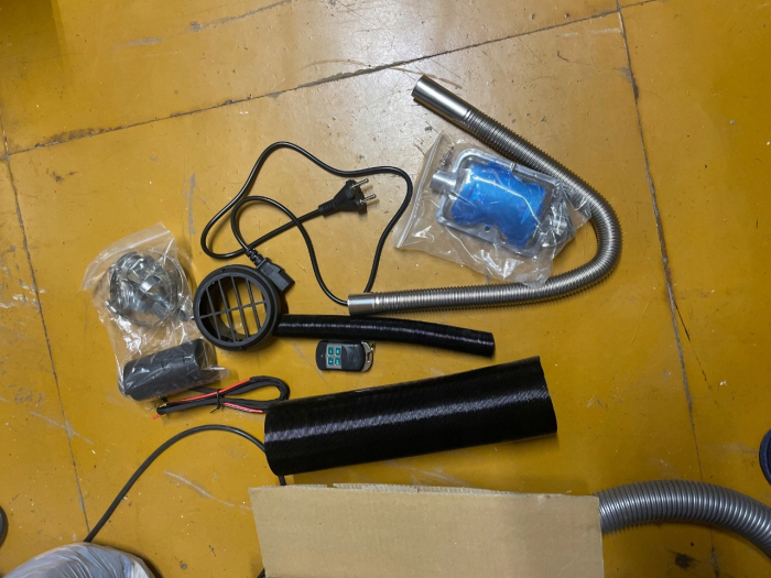 Încălzitor Staționar Diesel (Siroco) webasto 6kW BLACK, 12V / 230V, Afișaj LCD și Telecomandă [15]