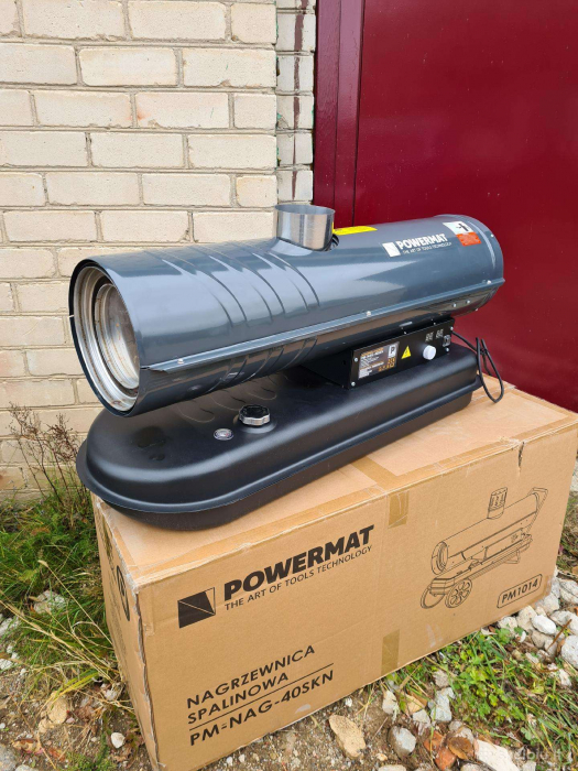 Incalzitor suflanta de caldura pe motorina 40KW cu evacuare a gazelor arse [12]