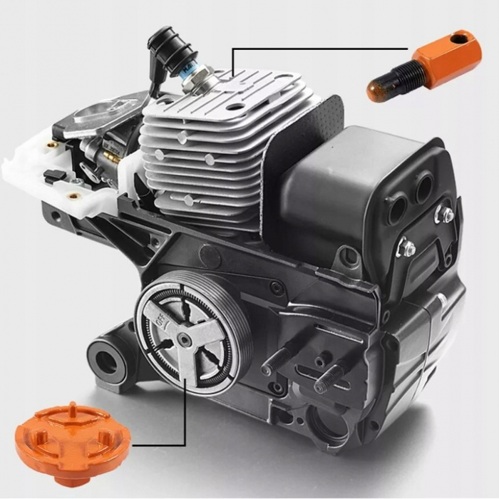 Instrument pentru demontare ambreiaj si blocare piston drujba [3]
