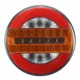 Lampa rotundă cu LED pentru camion sau remorcă, cu un diametru de 139 mm, 12-24V 5 functii cu semnalizare dinamica [5]