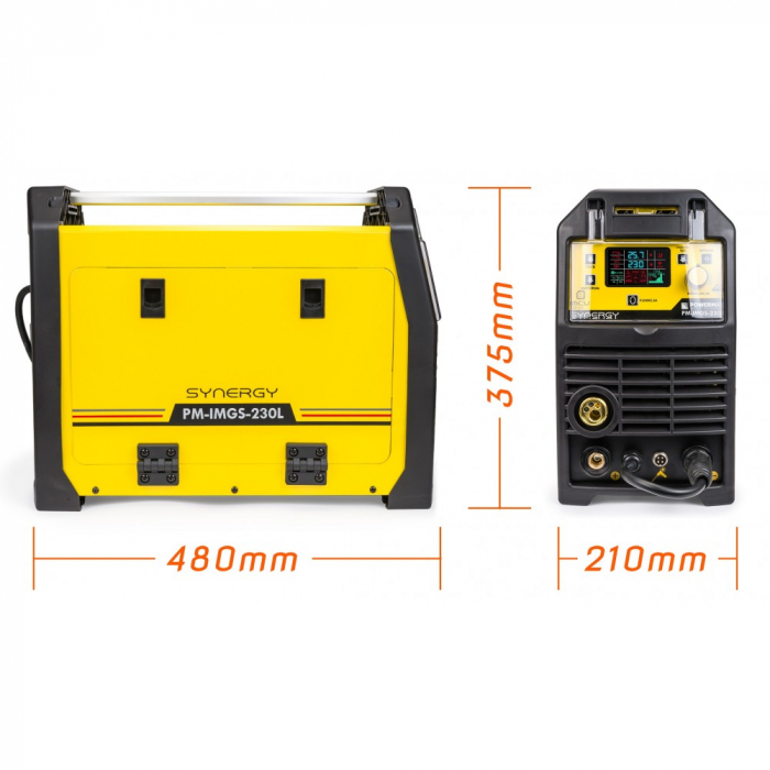 Mașină de sudat cu invertor 230A MIG / MAG / MMA / LIFT-TIG | PM-IMGS-230L SINERGIE [2]