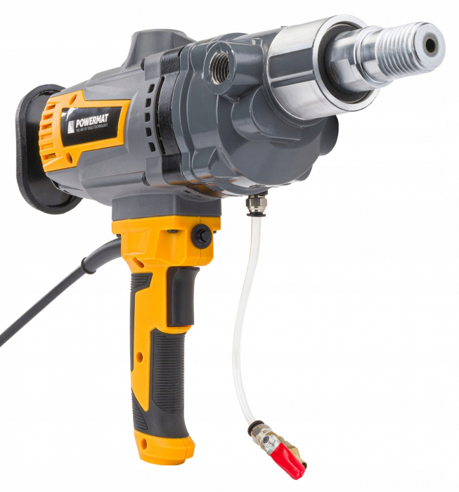 Masina de carotat cu racire apa/ 2600W, cu suport burghiu, diametru gaurire 195mm [8]