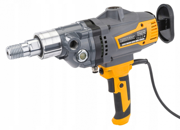 Masina de carotat cu racire apa/ 2600W, cu suport burghiu, diametru gaurire 195mm [9]