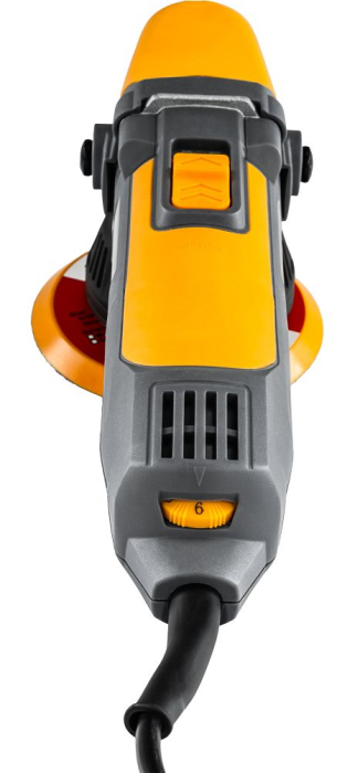 Masina de Lustruit Auto Dual Action (Orbitala) Powermat , 750W, Cursa 9mm, Viteza Variabila, Kit cu Discuri 125mm si 75mm [5]