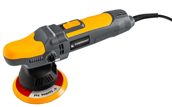 Masina de Lustruit Auto Dual Action (Orbitala) Powermat , 750W, Cursa 9mm, Viteza Variabila, Kit cu Discuri 125mm si 75mm [2]