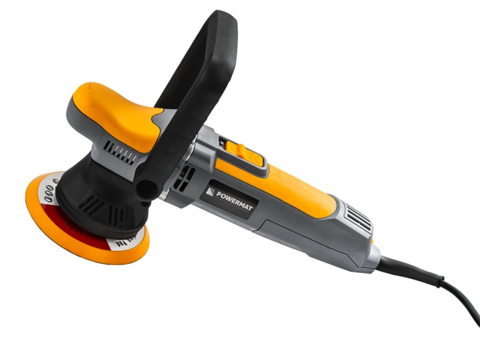 Masina de Lustruit Auto Dual Action (Orbitala) Powermat , 750W, Cursa 9mm, Viteza Variabila, Kit cu Discuri 125mm si 75mm [3]