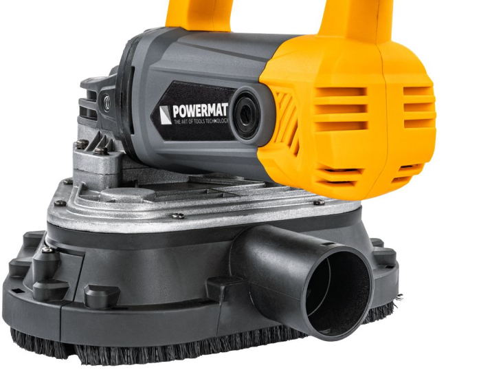 Mașină de șlefuit beton 2450W, 105mm, Reglaj turație, Lucru umed/uscat + Accesorii [7]