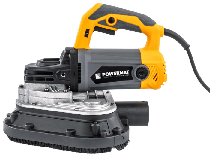 Mașină de șlefuit beton 2450W, 105mm, Reglaj turație, Lucru umed/uscat + Accesorii [3]