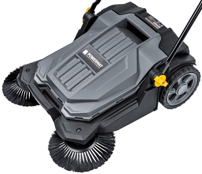 Maturatoare manuala Powermat PM-ZR-650M – 65 cm, 20L, fara fir, pentru curatarea aleilor, teraselor si garajelor [11]