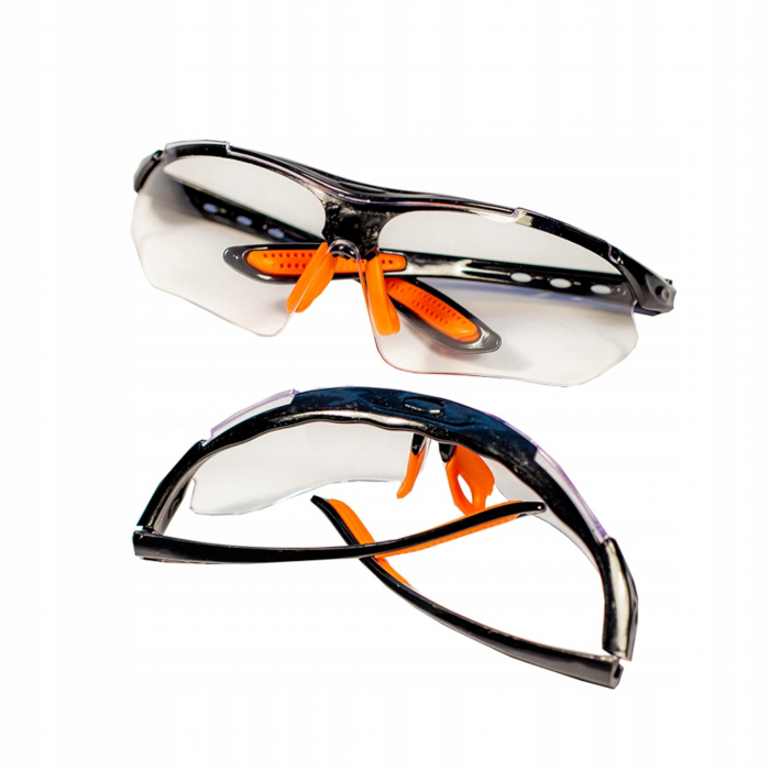 Ochelari de protectie transparenti - Claritate si siguranta in orice mediu -Protectie impotriva vantului si a prafului [6]