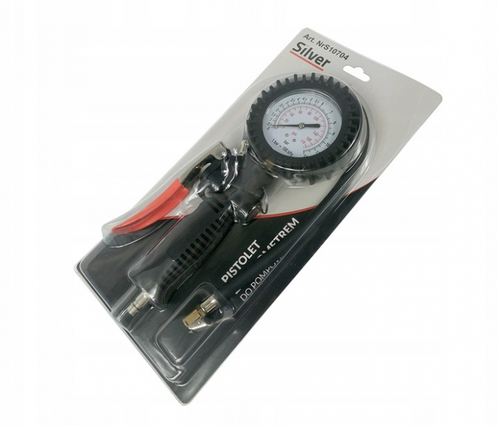 Pistol de umflat roti cu manometru 0-12 bari debit de aer - 100 l/min [2]