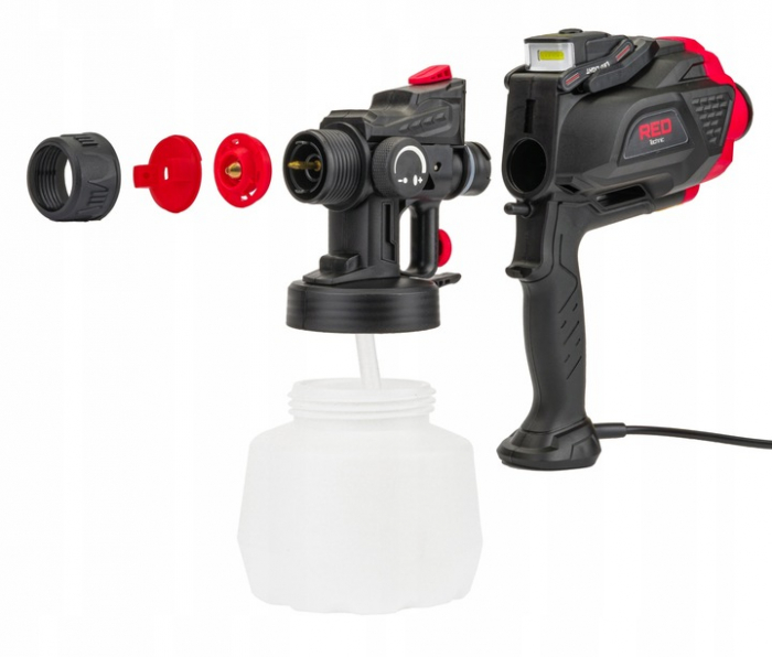 Pistol de vopsit electric 650W  3 duze de pulverizare [4]