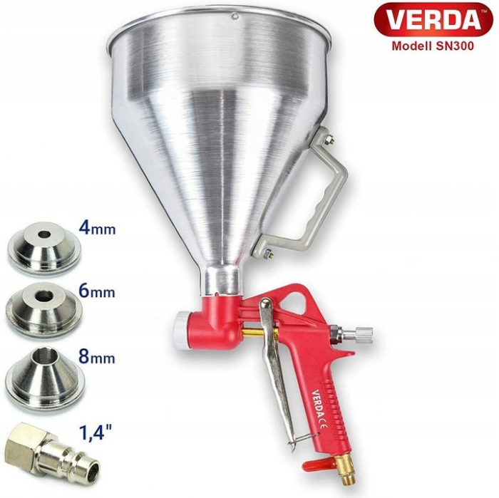 Pistol pentru vopsit varuit tencuit metalic 6L SN300 [3]