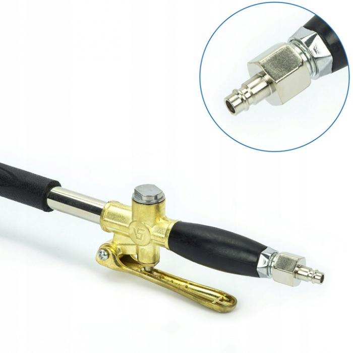 Pistol pneumatic  de tencuit profesional 4 duze metalice cu filet SN0309 [3]