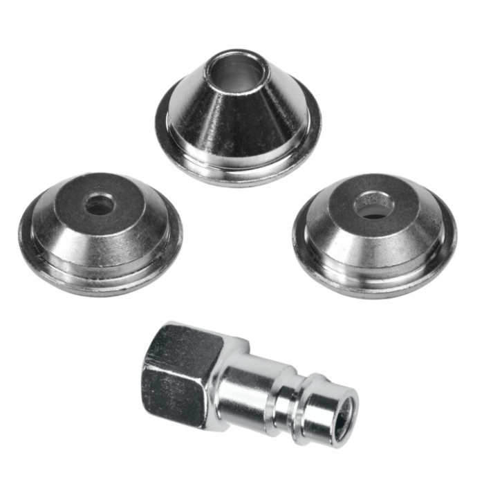 Pistol Pneumatic Profesional BLACK pentru Tencuiala Decorativa si Vopsit, Rezervor 5L, Corp Aluminiu, 3 Duze Inox (4/6/8mm), Presiune 4-8 BAR, Supapa cu Bila Inclusa [2]
