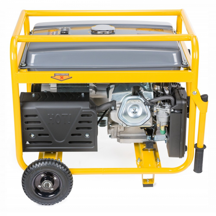 Generator de curent 6500 W PM-AGR-6500KE-cu ROȚI cu pornire electrica [6]