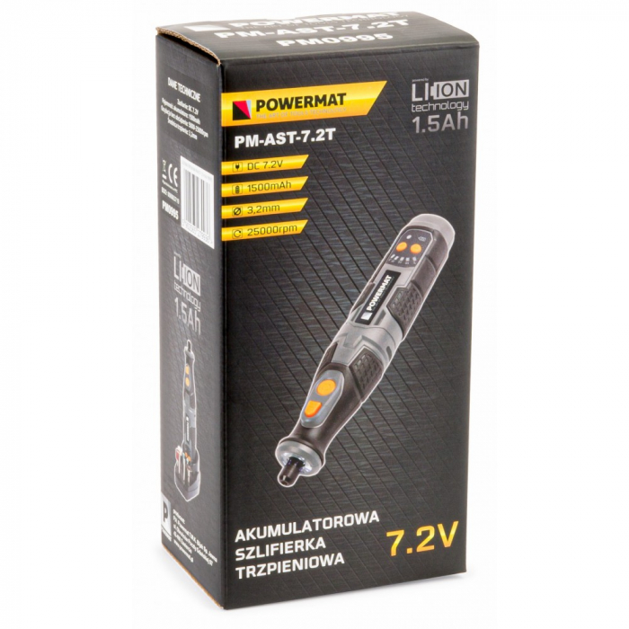 Mini freza cu baterie litiu-ion si instrumente de lucru-freze 1500mAh 25000RPM [12]