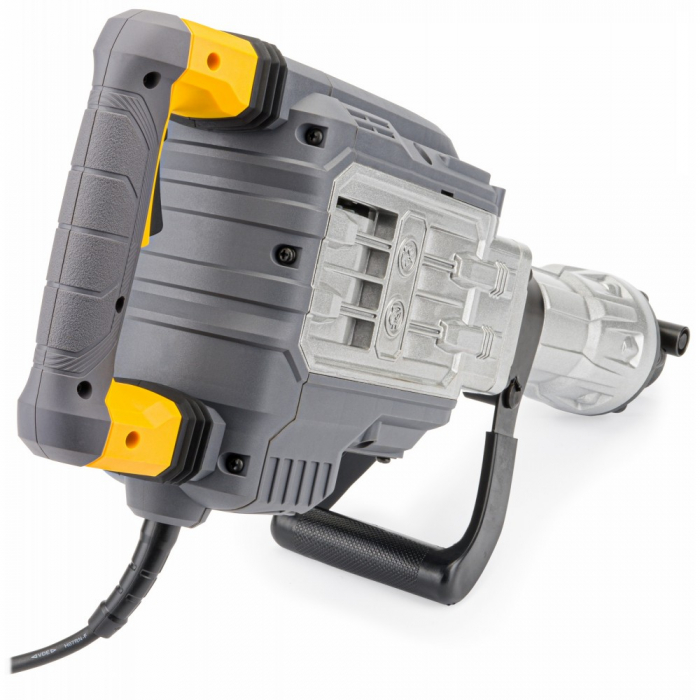 Picamer / Ciocan Demolator Profesional HEX 3300W, Forță Impact 65J, 2000 BPM - Valiză cu Roți și Accesorii Inclus [2]