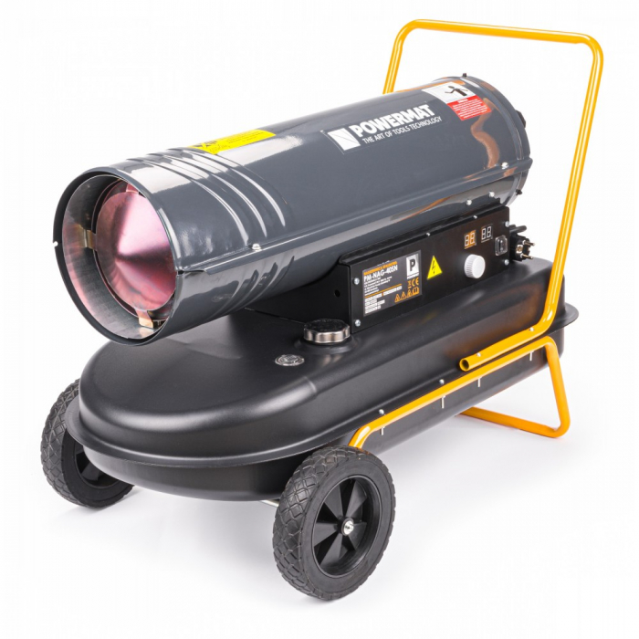 Tun de caldura Suflanta incalzitor cu motorina termostat Putere 40.000 W Alimentare  230 V / 50 Hz [8]