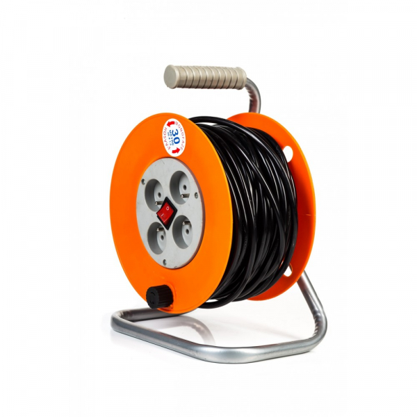 Cablu prelungitor cu rola de 30 metri 3 X 1,5 mm PM-PB-30-3-1.5 csm0867 [4]