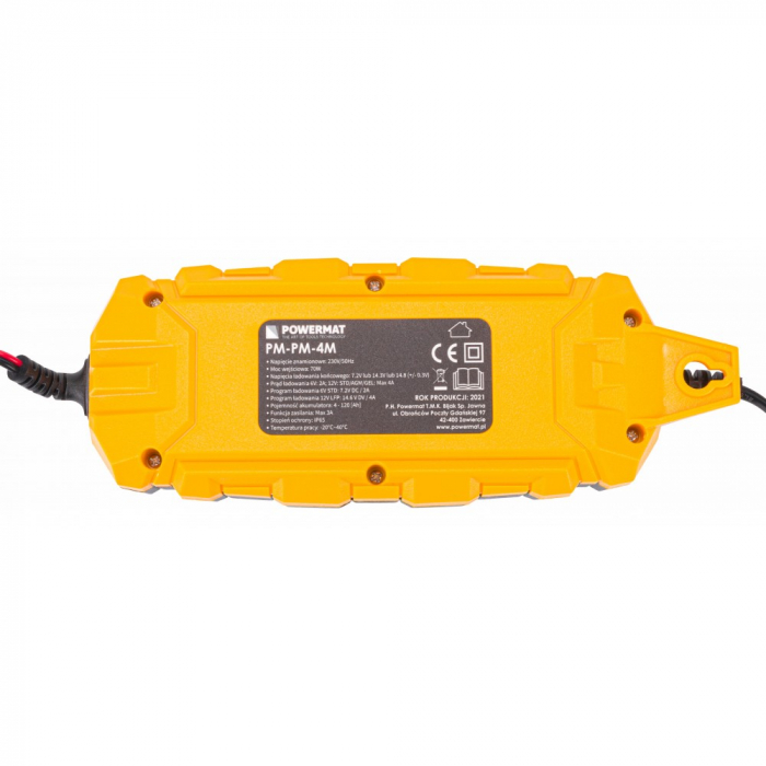 Redresor baterie 6 / 12V  cablul  din cupru  cu microprocesor [6]