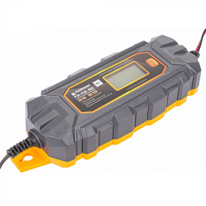 Redresor baterie 6 / 12V  cablul  din cupru  cu microprocesor [7]