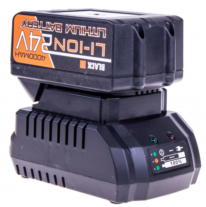 Polizor unghiular 125mm cu 2 baterii 24V incluse, 11000 RPM [11]