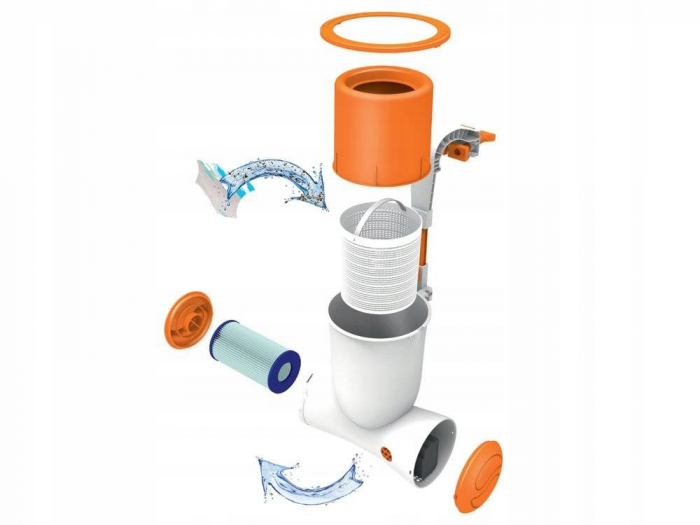 Pompa cu filtru Bestway SKIMATIC Skimmer 58469 [6]