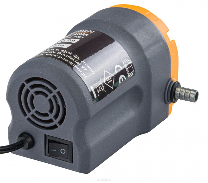 Pompa de ulei cu autoamorsare 12V  5l/min, furtun inclus [7]