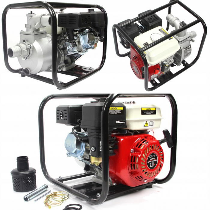 Pompa  pentru apa curata murdara 3"  60m3/h   7 CP [5]