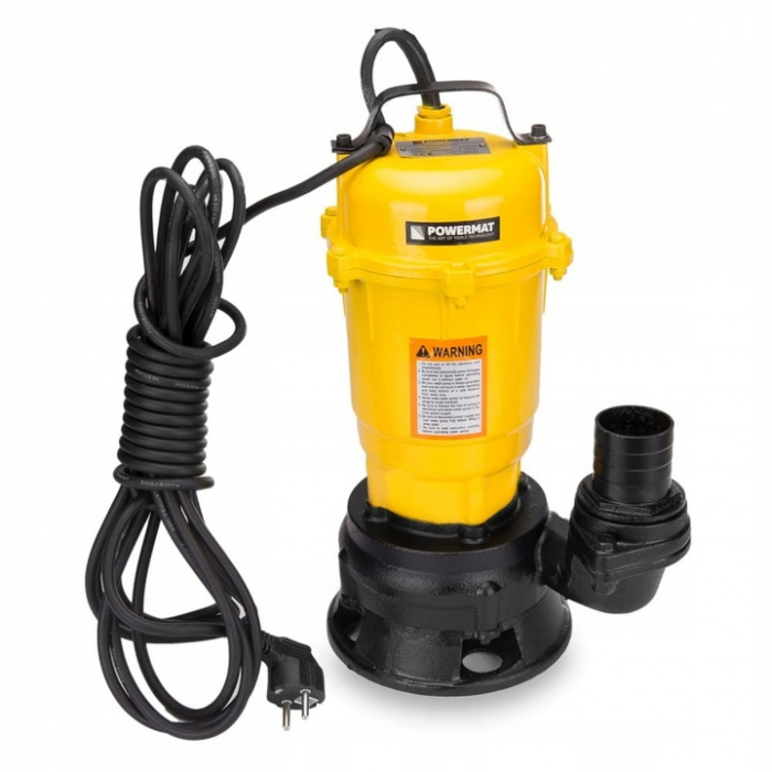 Pompa submersibila apa murdara fosa septica cu tocator,  putere 750W [6]