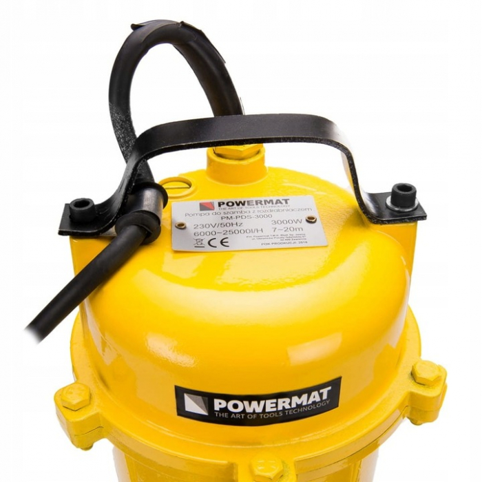 Pompa submersibila apa murdara fosa septica cu tocator,  putere 750W [7]