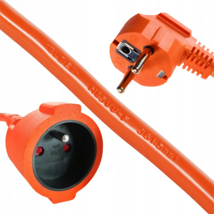 Prelungitor 50m cablu electric 3 x 1.5mm IP20 [3]