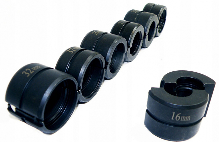 Presa sertizare tevi si conducte PEX  8 capete de presare TH si U  16-32mm [2]