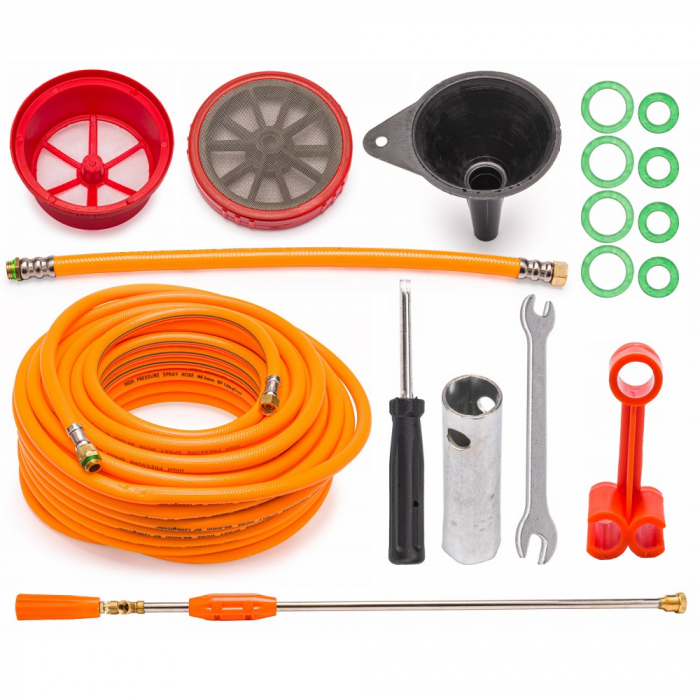 Pulverizator cu carucior, furtun 28 metri si rezervor de 60L motor de 1.4 CP in 4 timpi [3]