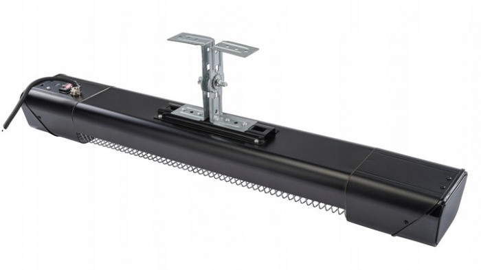 Radiator electric infrarosu 2000W cu telecomanda fixare pe perete cu 3 trepte de incalzire [2]
