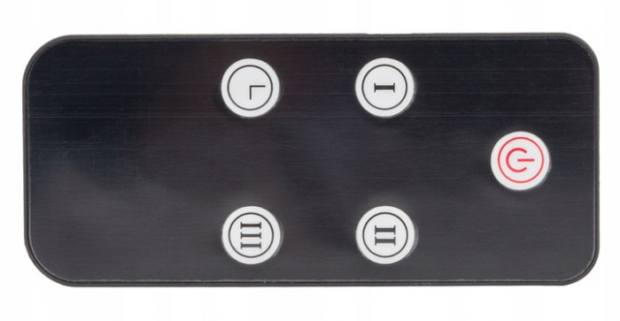 Radiator electric infrarosu 2000W cu telecomanda fixare pe perete cu 3 trepte de incalzire [7]