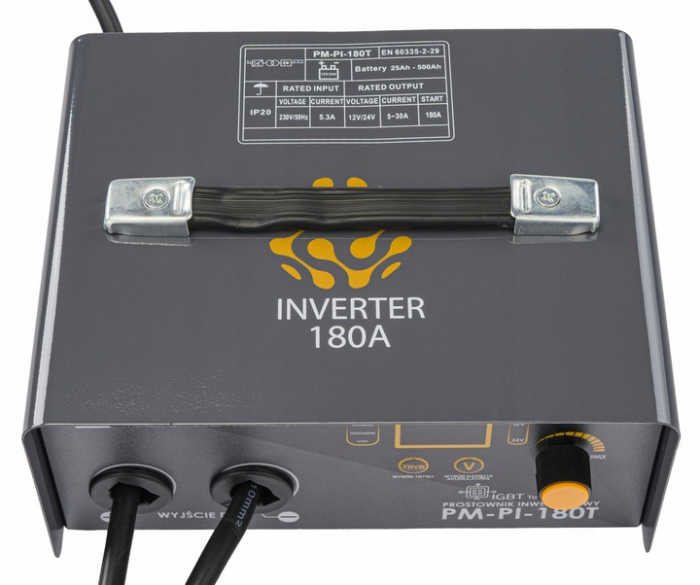 Redresor cu robot pornire 180A 12/24V, încărcător 30A [5]