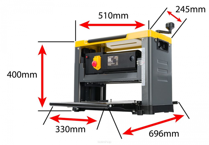 Rindea electrica  2000W  latime de rindeluire 330mm [11]
