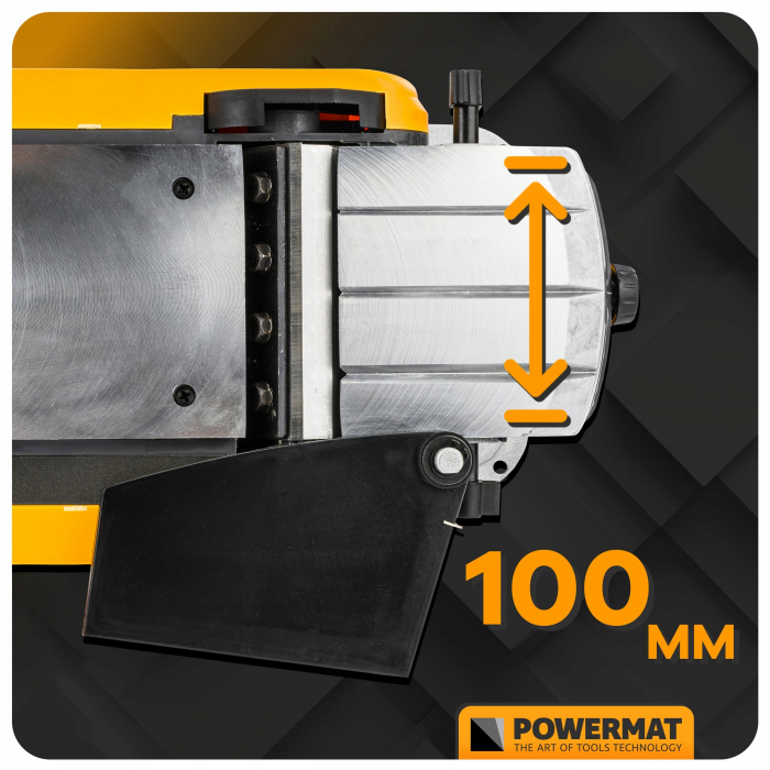Rindea electrica 220V cu motor de 2000W reglare precisa cutite din otel cu latimea de 100 mm turatie 16000 RPM [8]