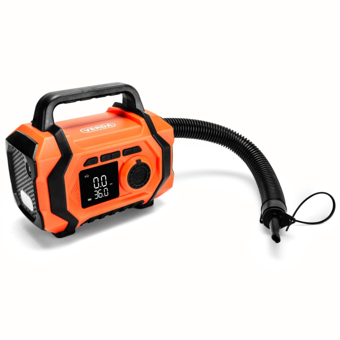 Robot de Pornire 4-în-1: Jump Starter 6000A + Compresor Digital + Powerbank + Lanternă LED  SN6014 [5]