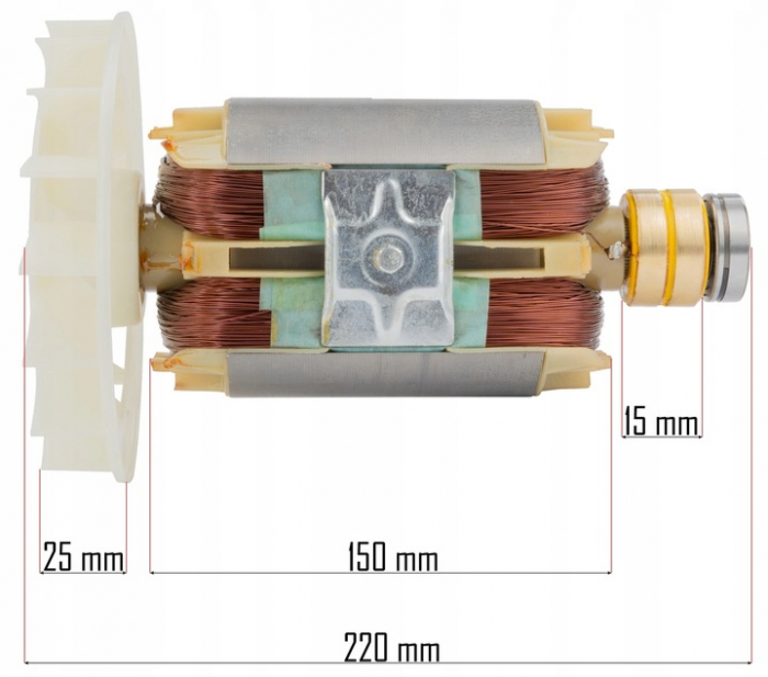 Rotor pentru generatorul PM-AGR-3000MNS [3]
