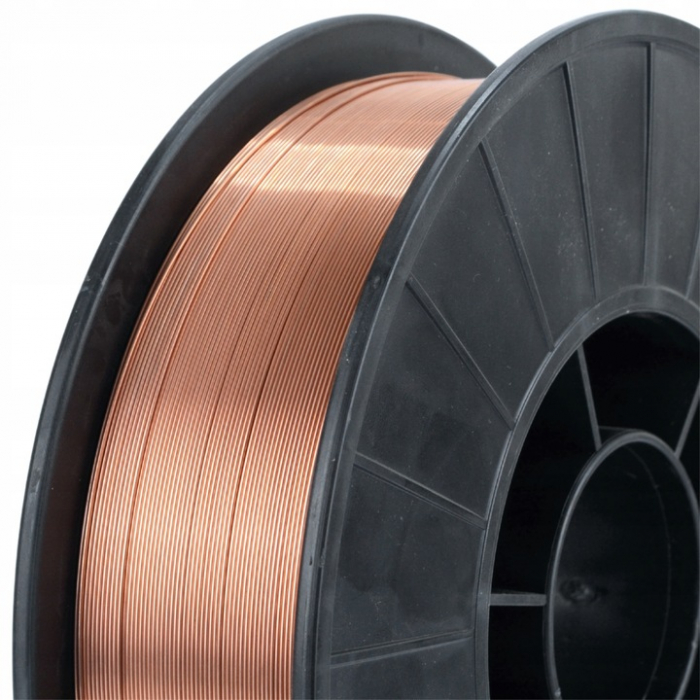 Sarma de sudura prin metoda MIG/MAG mangan siliciu 0,8mm 5kg  Standarde  AWS: A5.18-ER70S-6, DIN 8559: SG2 [2]
