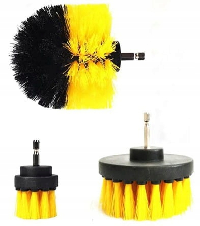 Set 3 perii de nylon pentru curatat diferite suprafete [2]