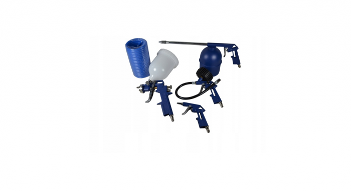 Set 5 accesorii Pistol de vopsit pentru compresor și aer comprimat 13000 [2]