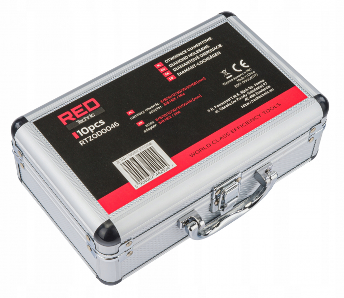 Set 9 freze diamantate Hex M14 cu valiza depozitare [7]