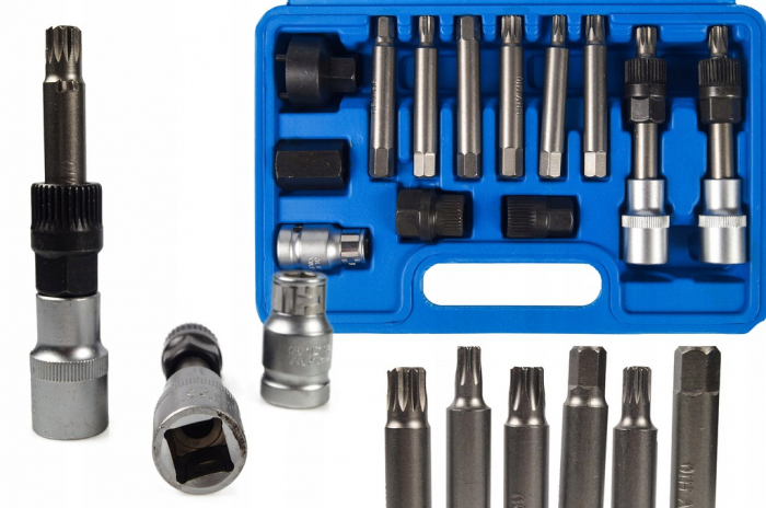 Set chei pentru montare demontare alternator  13 bucati [2]