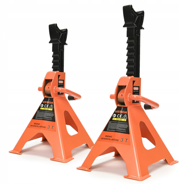 Set Cric hidraulic de 2,5 tone + doua suporturi cu o capacitate de ridicare de 3T [17]