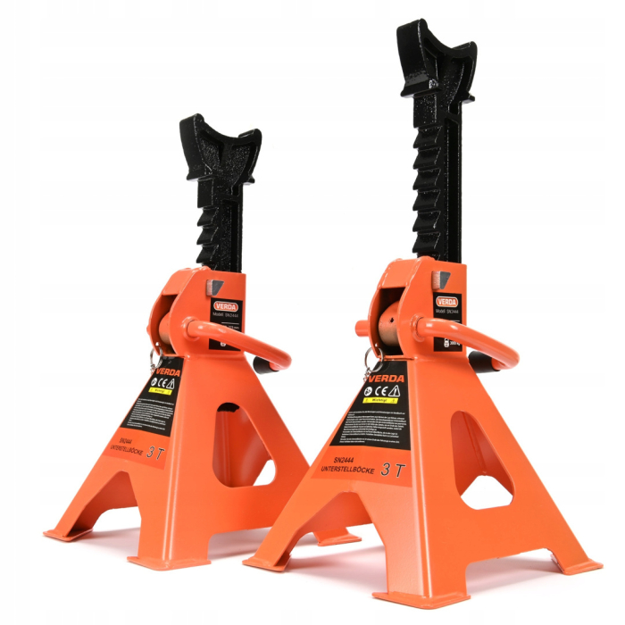 Set Cric hidraulic de 2,5 tone + doua suporturi cu o capacitate de ridicare de 3T [22]